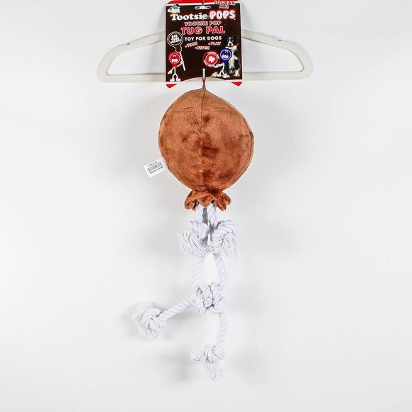 NWT Tootsie Pop Plush & Rope Dog Toy - Picture 2 of 5